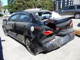 2009 MITSUBISHI LANCER GTS BLACK 2.4 MT 2WD 203972